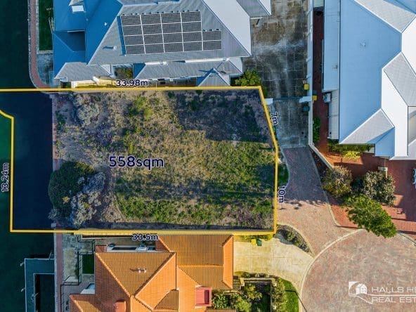 96 Avocet Island Quays Wannanup Mandurah canalfront land for sale