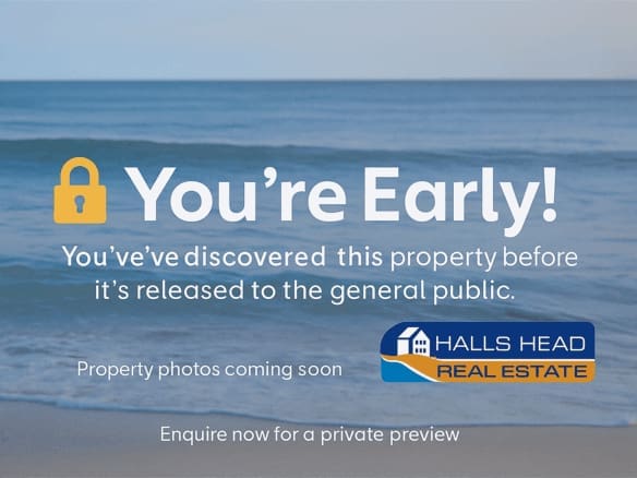 You are early to this coming soon listing